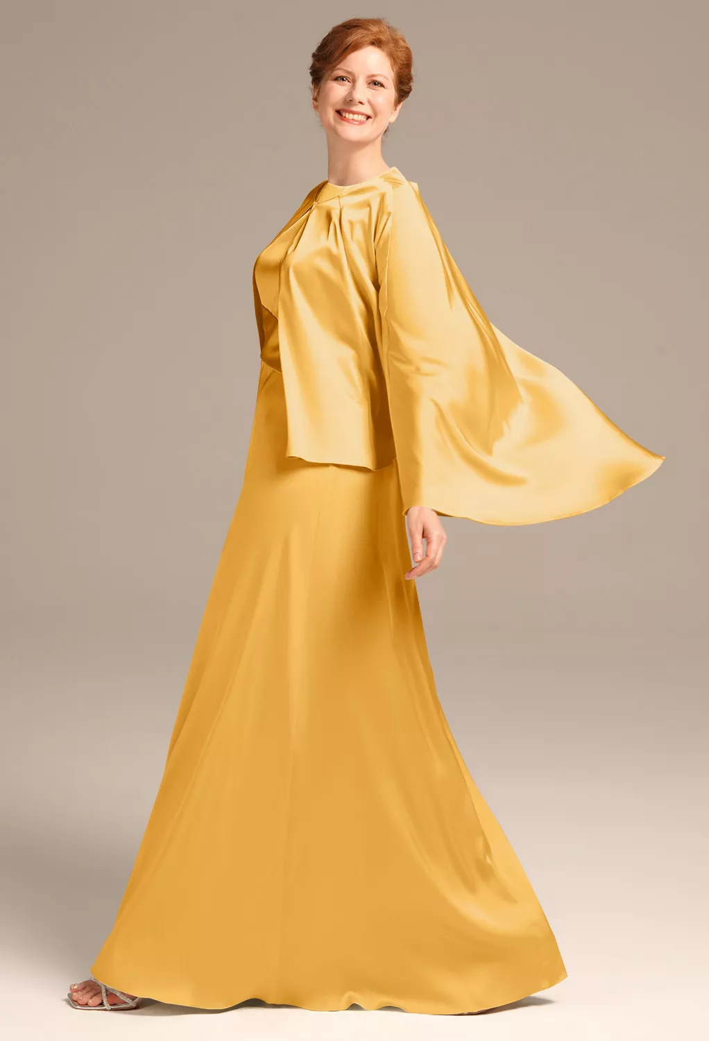 AW Katabatic Mango  Mother of the Bride Dresses